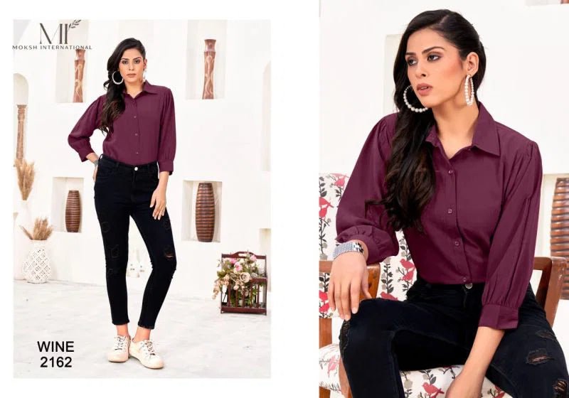 Moksh Dream Shirt D No 2162 Rinkal Cotton Mens Shirt - Amrah Wholesale