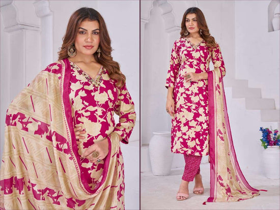 MOKSH INTERNATIONAL GORI Vol-3 Rayon Stitched Salwar Suit Set