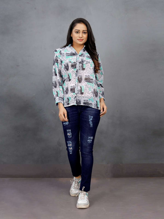 Moksh International Veronica Vol-1 Georgette Printed Top