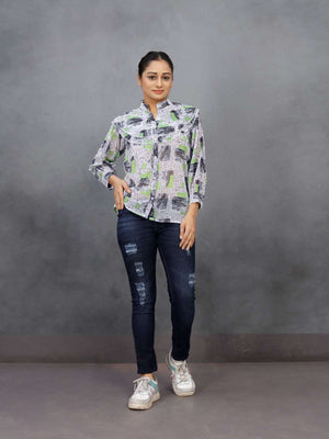 Moksh International Veronica Vol-1 Georgette Printed Top