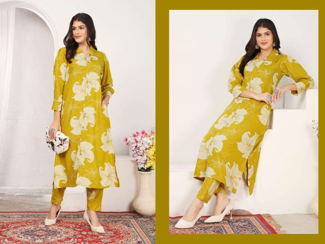 Moksh International Wonder Vol 1 Rayon Chanderi Co Ord Set - Amrah Wholesale
