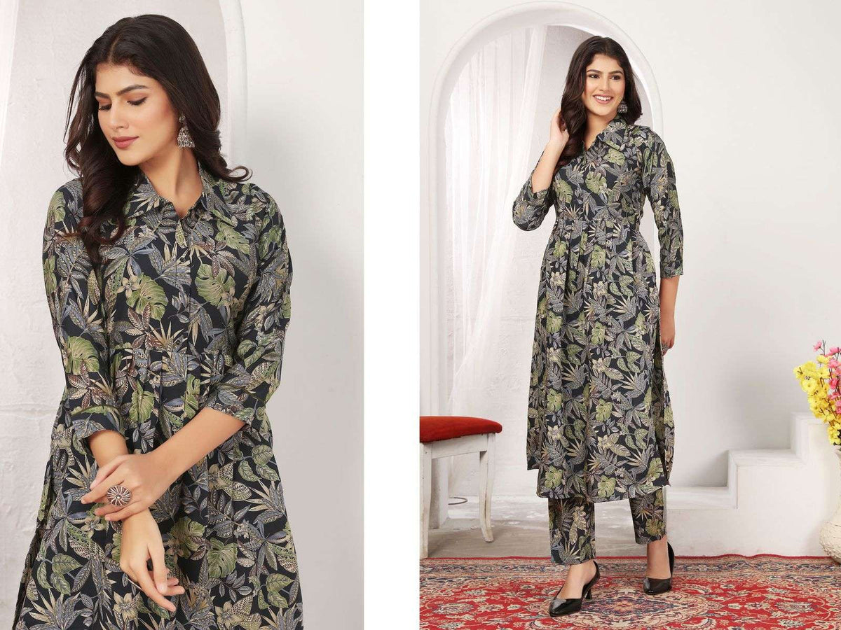 Moksh International Wonder Vol 1 Rayon Chanderi Co Ord Set - Amrah Wholesale