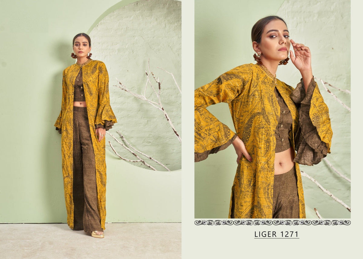 Moksh Liger D No 1271 Rayon Co Ord Set - Amrah Wholesale