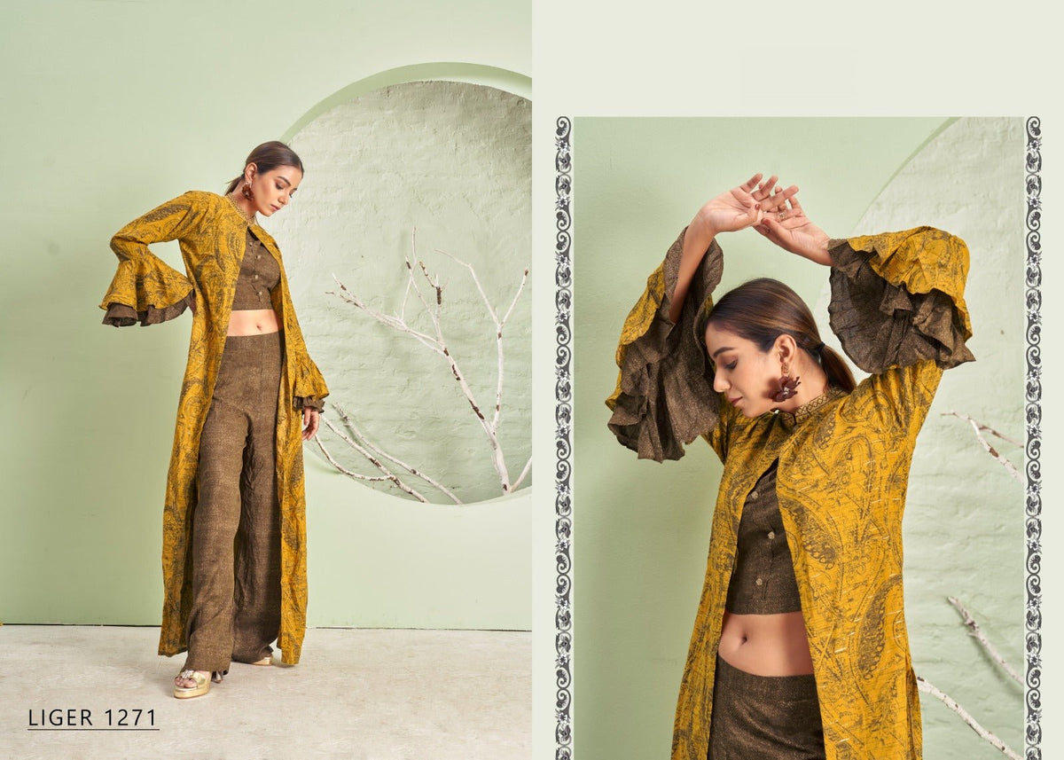 Moksh Liger D No 1271 Rayon Co Ord Set - Amrah Wholesale