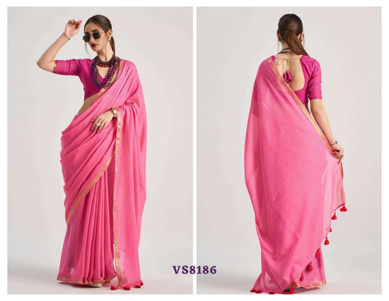 Mono.Poley Hues & Flow Viscose Mul Designer Printed Saree - Amrah Wholesale