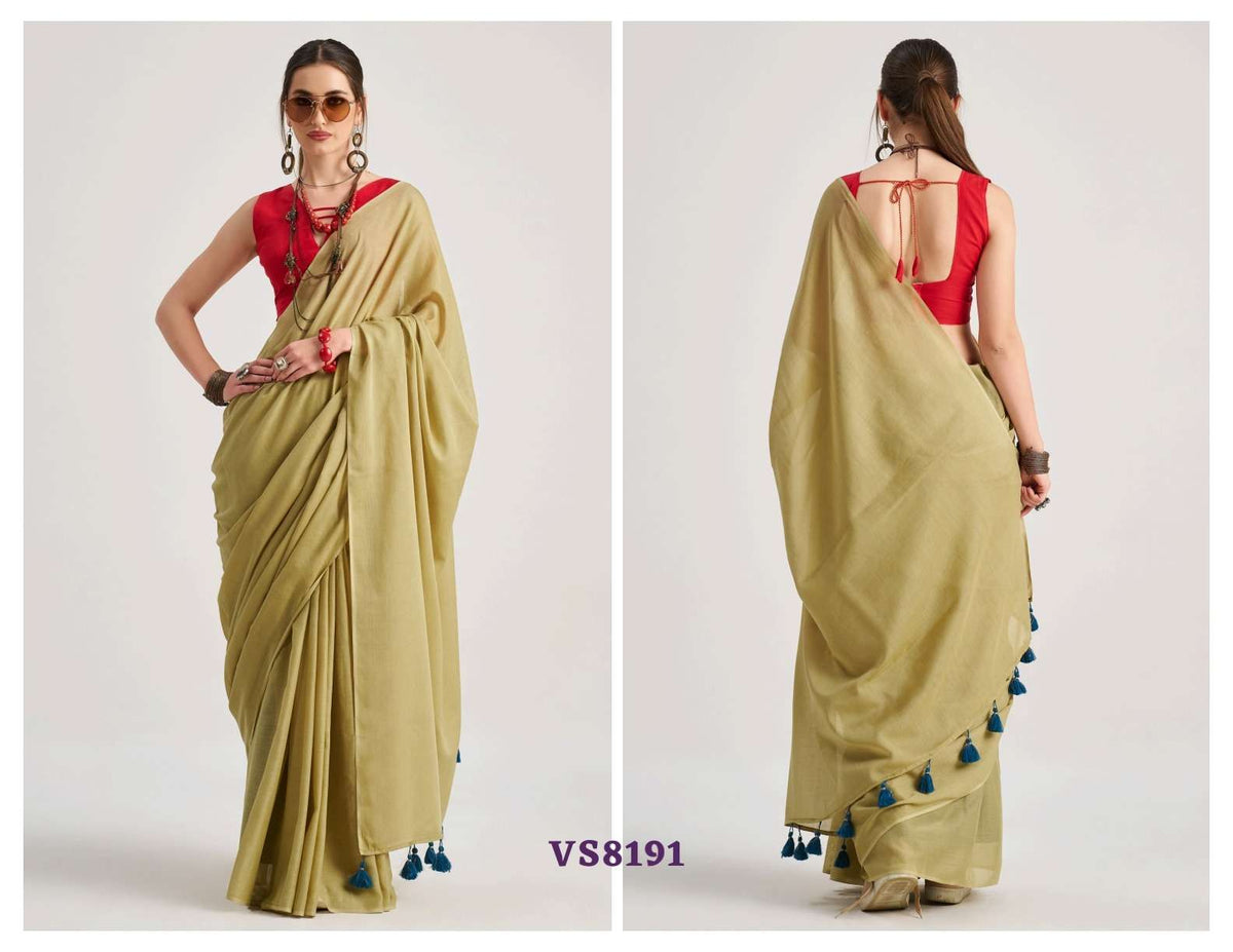 Mono.Poley Hues & Flow Viscose Mul Designer Printed Saree - Amrah Wholesale