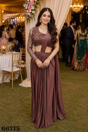 Mrudangi Angelina Vol-2 Lycra Saree
