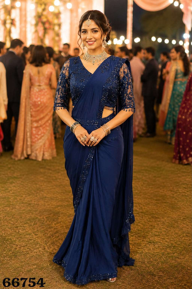 Stitched Sarees