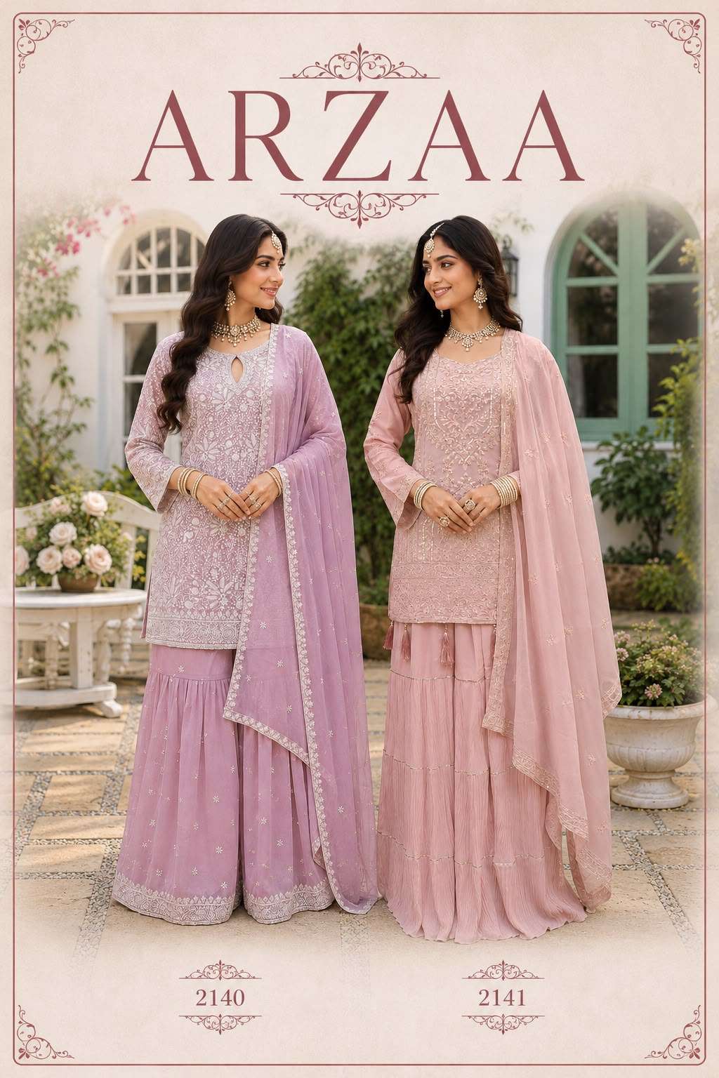 Mrudangi Arzaa Georgette Embroidered Salwar Suit Set