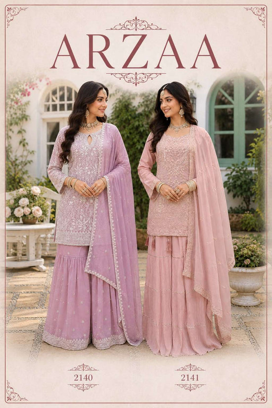 Mrudangi Arzaa Georgette Embroidered Salwar Suit Set