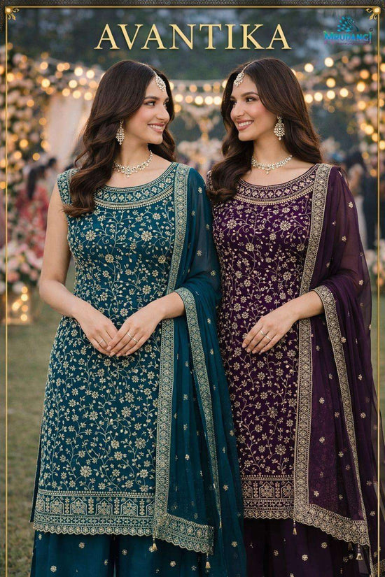 MRUDANGI Avantika Georgette Salwar Suit Set