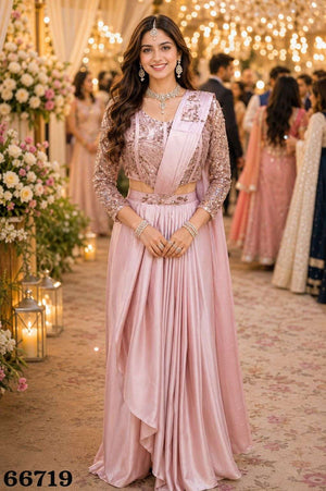 MRUDANGI CIYANA Satin Silk Saree - Amrah Wholesale