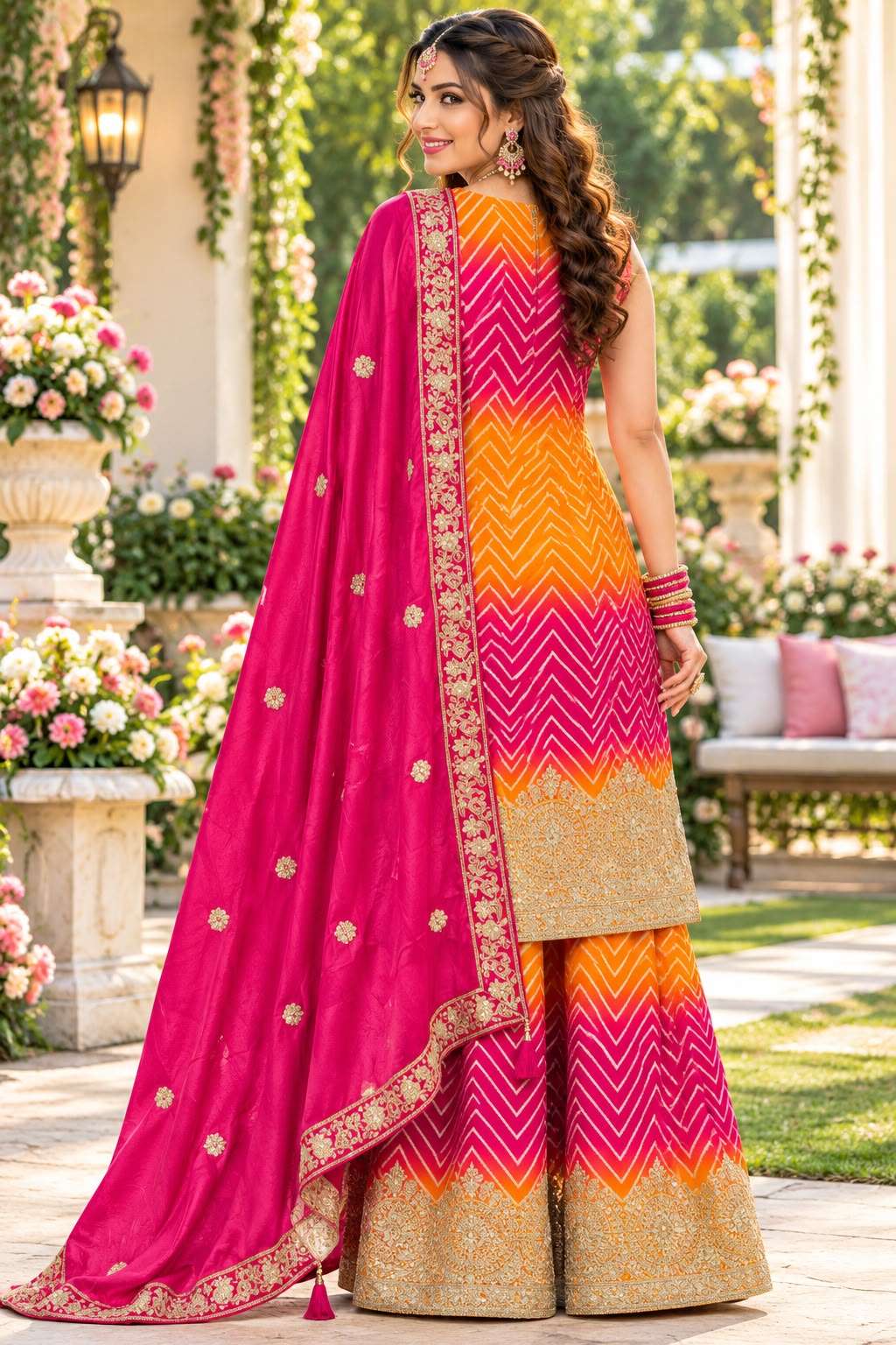 Mrudangi Deewani Chinon Embroidered Work Stitched Salwar Suit