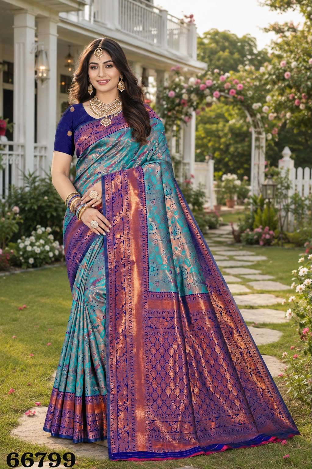 MRUDANGI DILKASH Premium Kota Jacquard Festive Saree