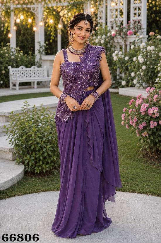 MRUDANGI DIVINE Premium Georgette Saree - Amrah Wholesale
