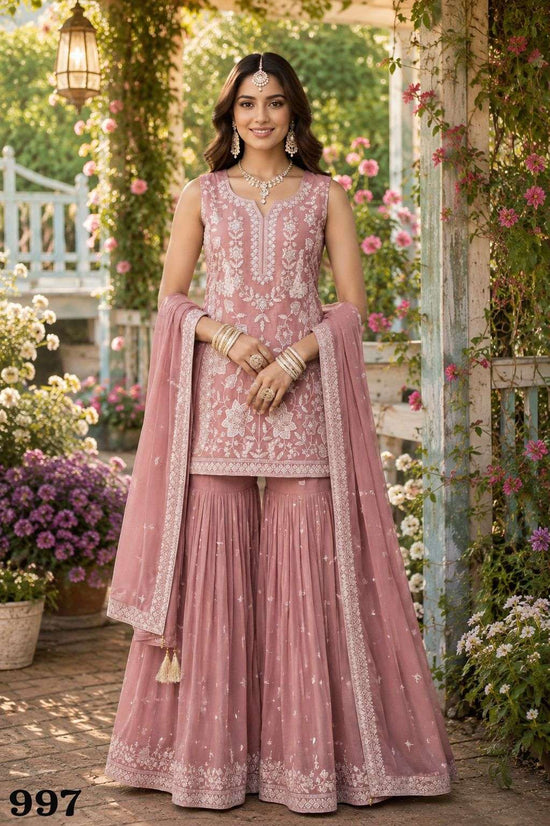 Mrudangi Glory Premium Chiffon Salwar Suit Set - Amrah Wholesale