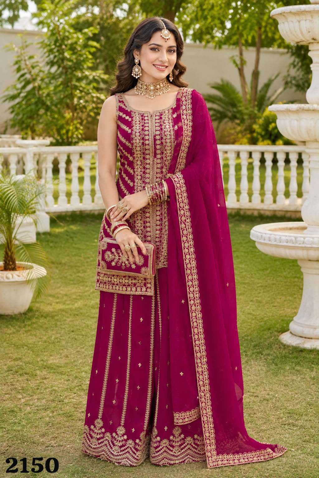 MRUDANGI JANNAT PREMIUM Georgette Embroidered Dress Set