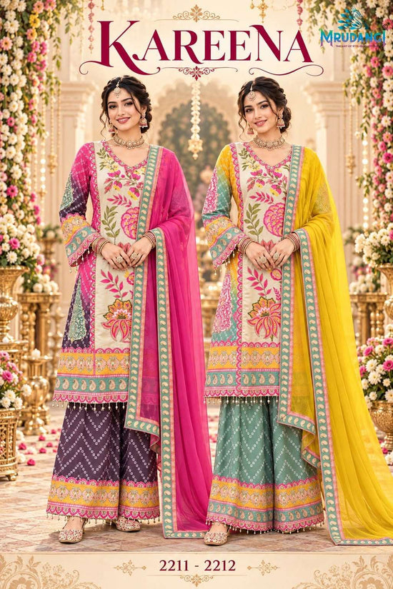 Mrudangi Kareena Crepe Printed Salwar Suit Set