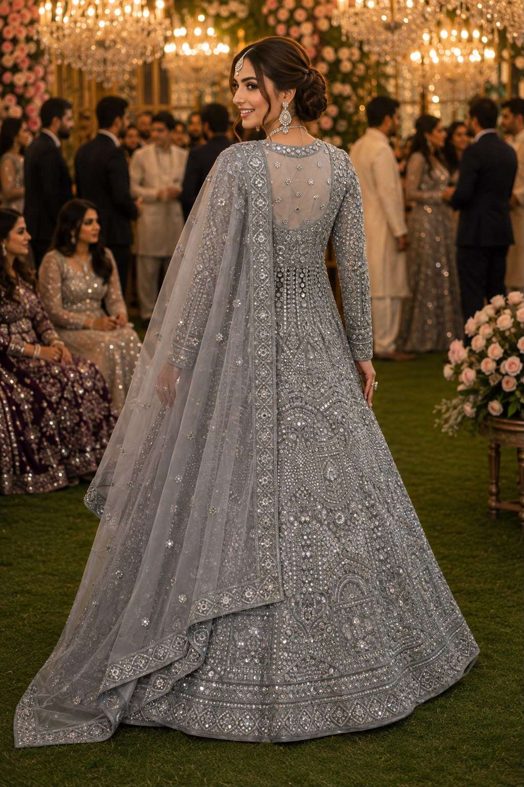 Mrudangi Manya Vol-2 Premium Net Embroidery Stitched Lehenga