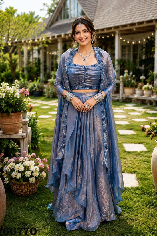 MRUDANGI MITALI Fendy Silk Premium Work Lehenga - Amrah Wholesale