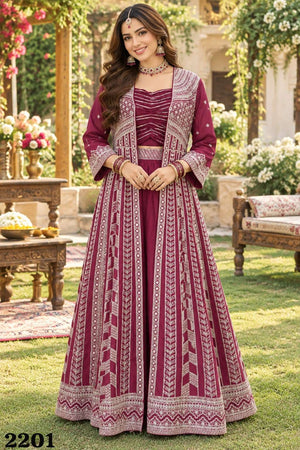 MRUDANGI RAKUL - 95 Chinon Silk Embroidered Lehenga