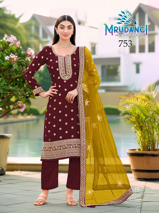 MRUDANGI RANGOLI VOL-1 Viscose Salwar Suit Set Wholesale Surat India
