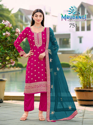 MRUDANGI RANGOLI VOL-1 Viscose Salwar Suit Set Wholesale Surat India