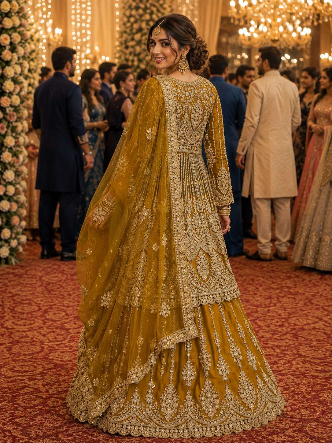 Mrudangi Richa Vol-2 Premium Net Embroidery Sequin Lehenga - Amrah Wholesale