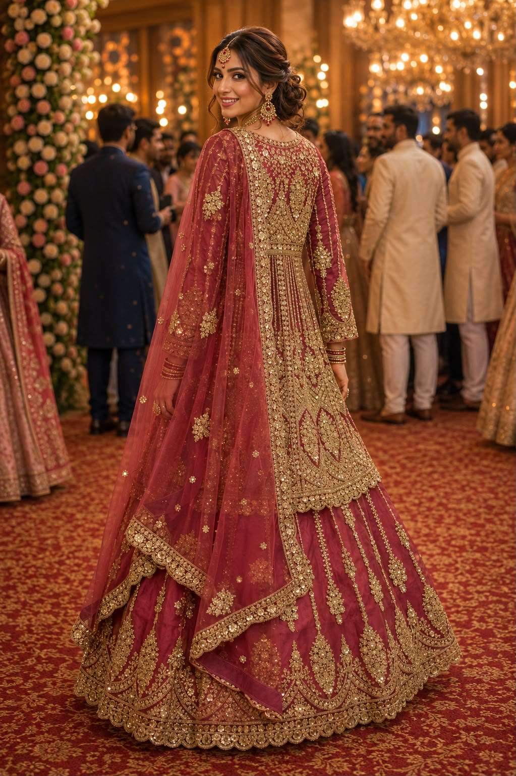 Mrudangi Richa Vol-2 Premium Net Embroidery Sequin Lehenga - Amrah Wholesale