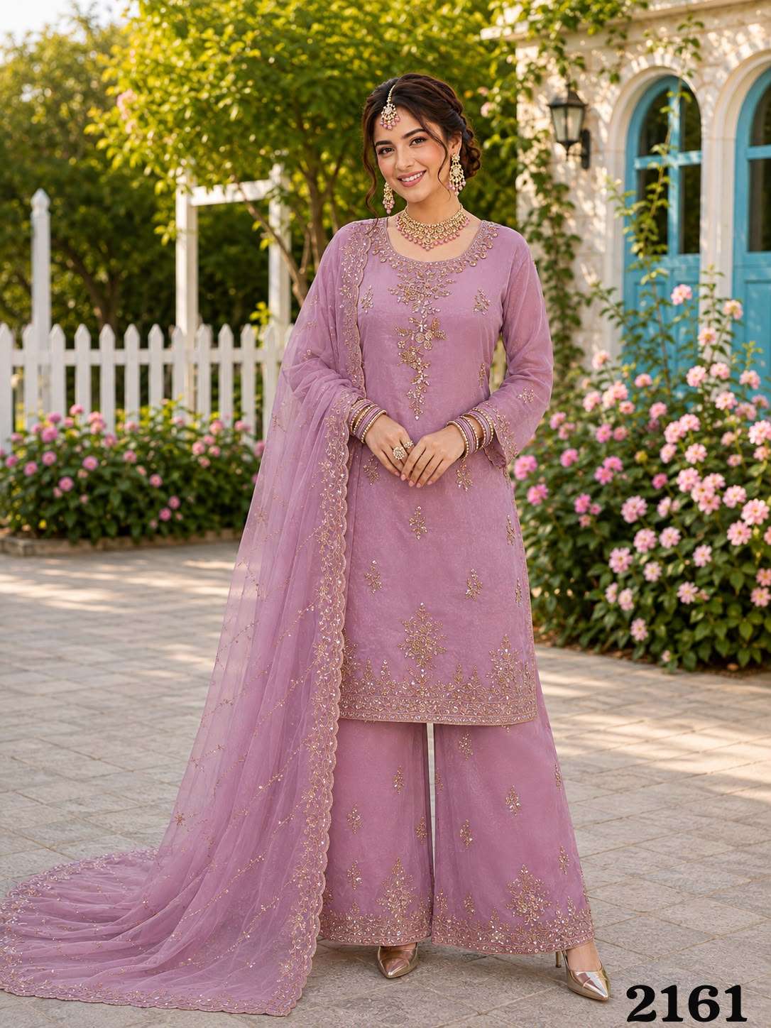 MRUDANGI RUHANIYAT Rose Gold Stitched Dresses