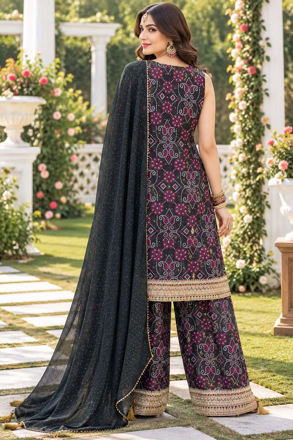 MRUDANGI SHAGUN Real Premium Chinon Silk Embroidery Stitched Salwar Suit Set - Amrah Wholesale