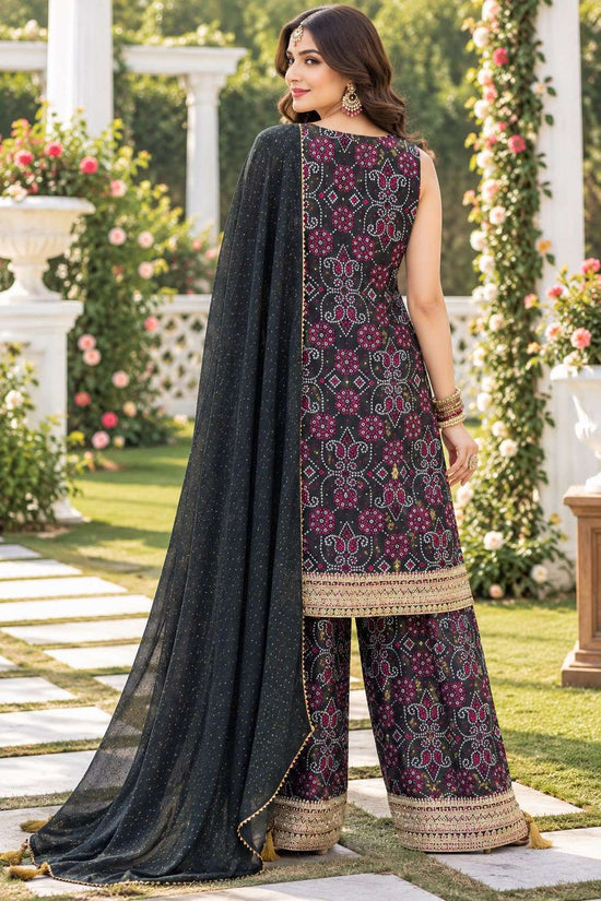 MRUDANGI SHAGUN Real Premium Chinon Silk Embroidery Stitched Salwar Suit Set - Amrah Wholesale
