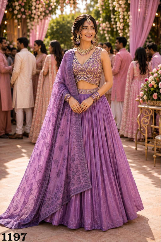 MRUDANGI SHEHNAZ VOL-2 Tissue Viscose Lehenga