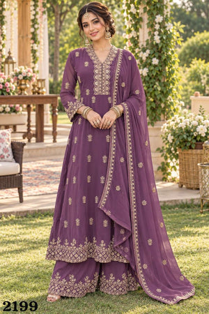 Mrudangi Siyona Georgette Embroidered Work Salwar Suit