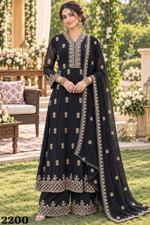 Mrudangi Siyona Georgette Embroidered Work Salwar Suit