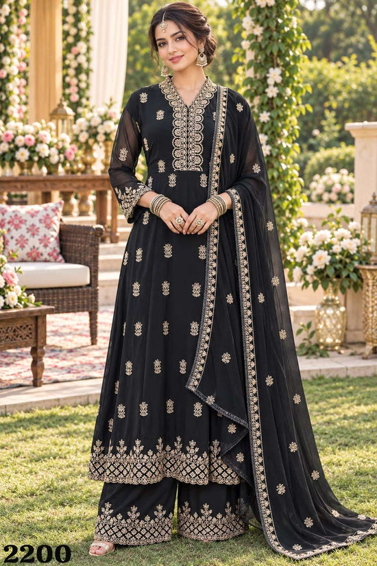 Mrudangi Siyona Georgette Embroidered Work Salwar Suit