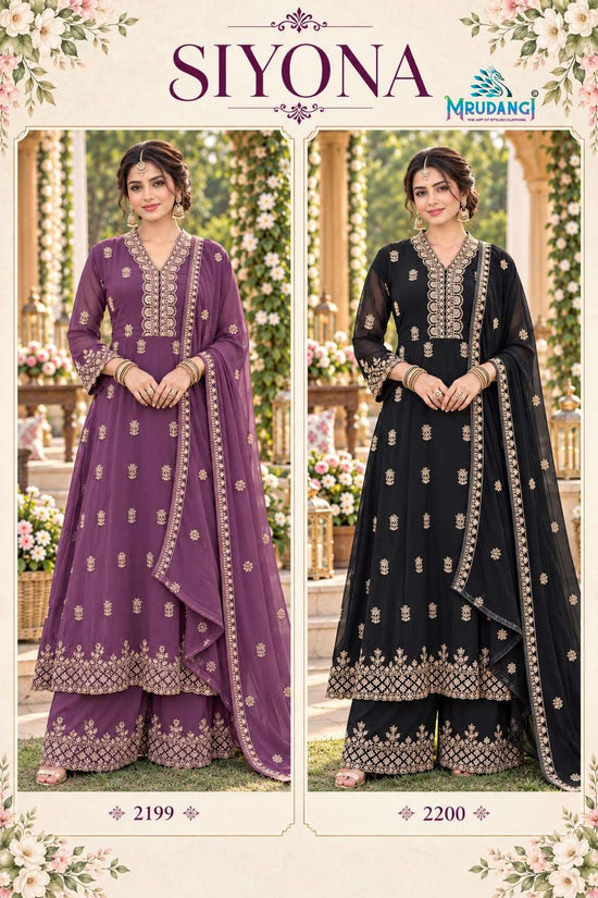 Mrudangi Siyona Georgette Embroidered Work Salwar Suit