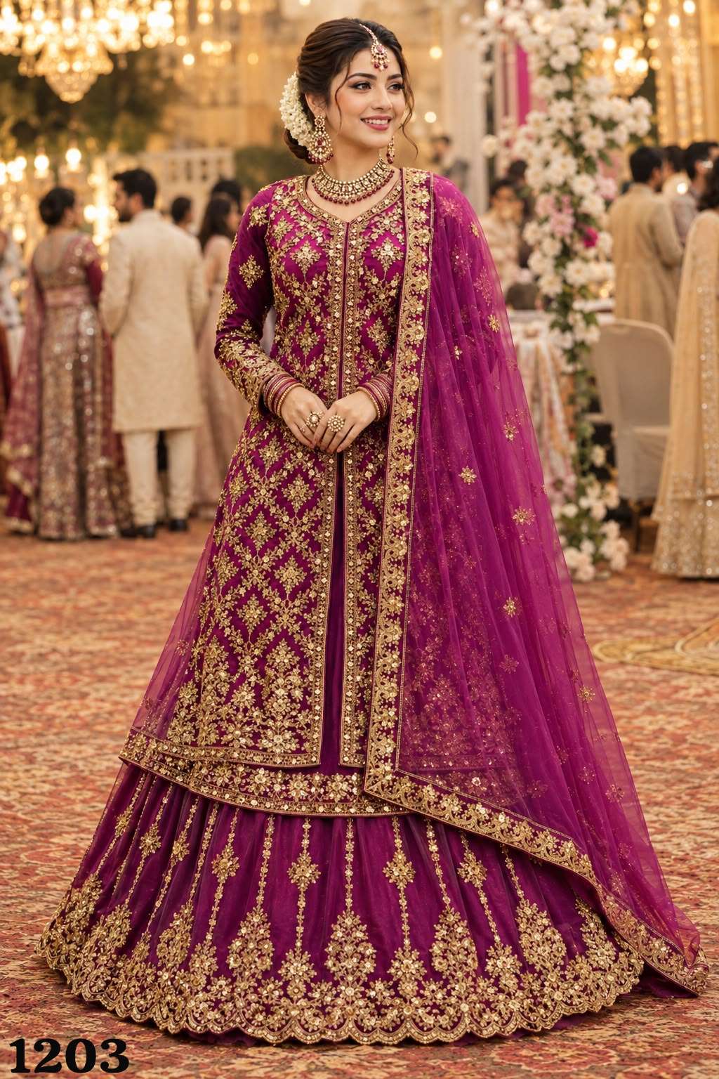 MRUDANGI SUHANA Net Embroidery Sequins Stone Work Stitched Dresses