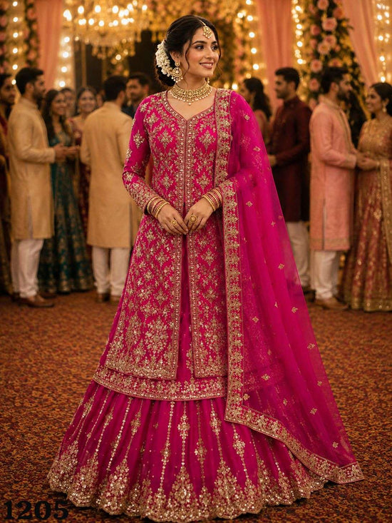 MRUDANGI SUHANA VOL-2 Net Embroidery Sequins Stone Work Dress