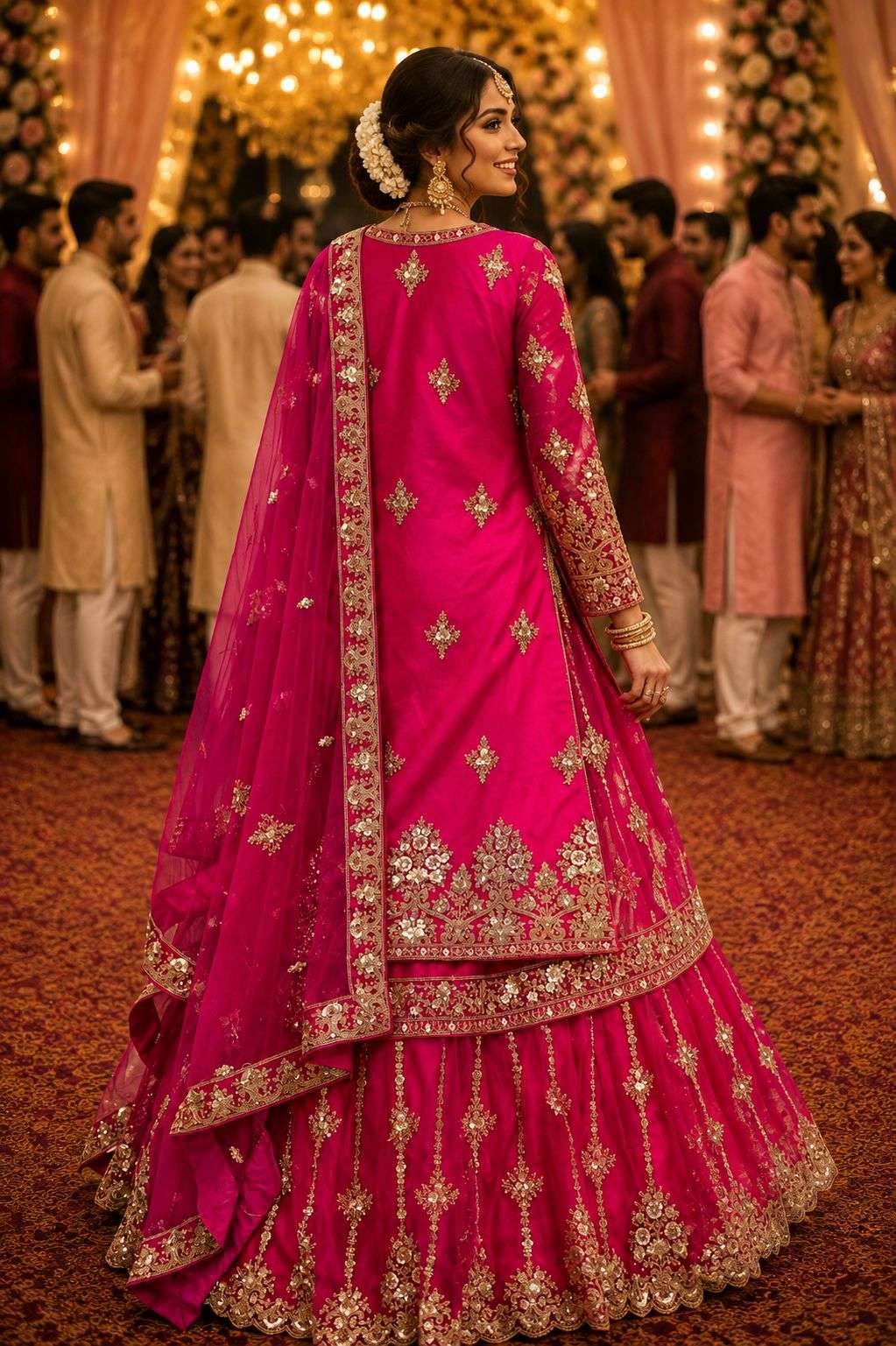 MRUDANGI SUHANA VOL-2 Net Embroidery Sequins Stone Work Dress