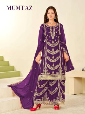 Mukesh Mumtaz 1001–1006 Georgette Salwar Suit Set