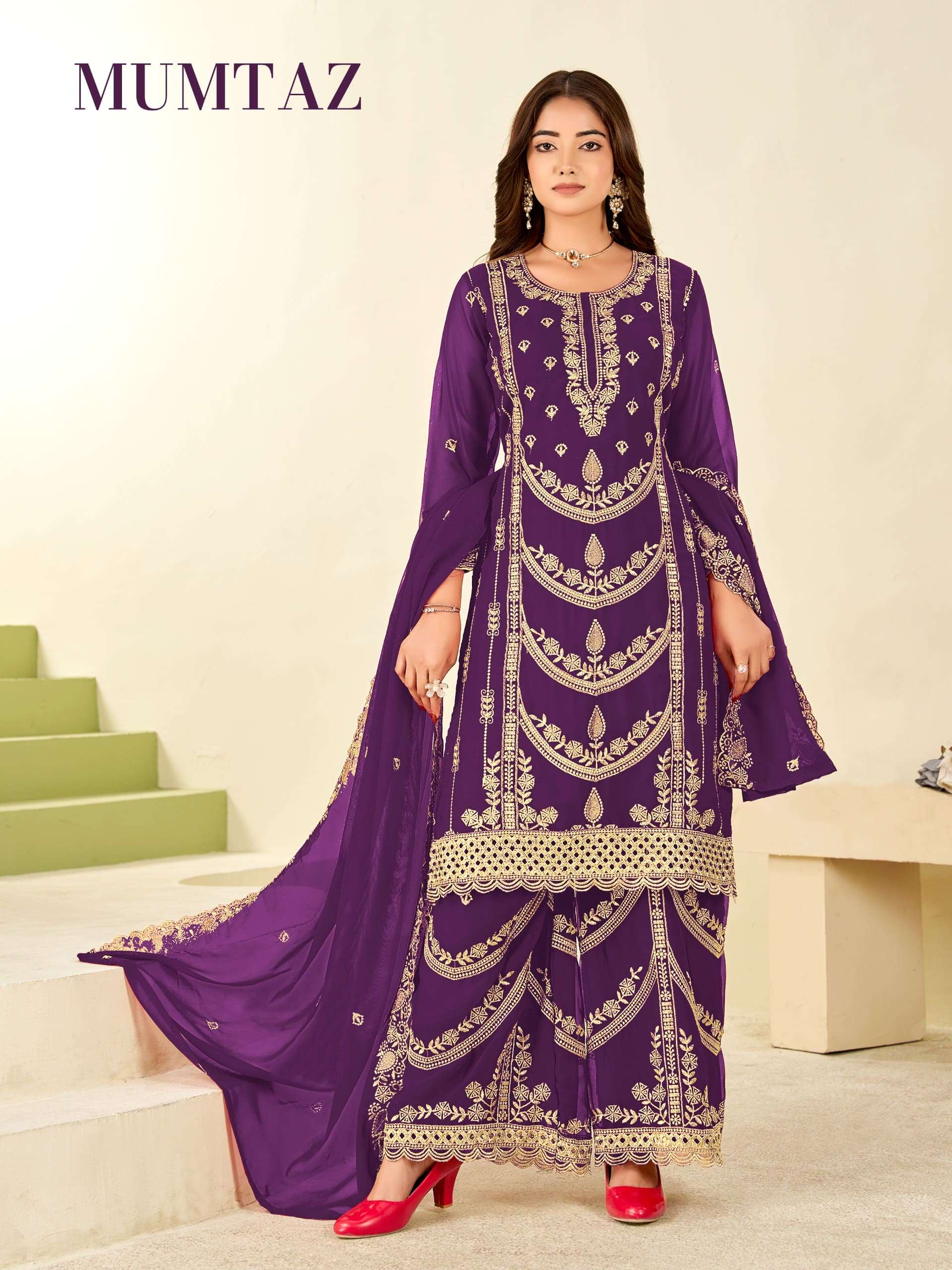 Mukesh Mumtaz 1001–1006 Georgette Salwar Suit Set