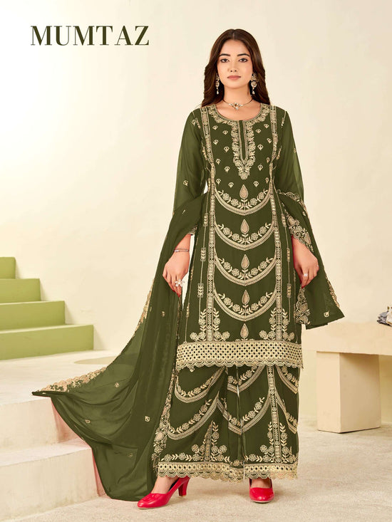 Mukesh Mumtaz 1001–1006 Georgette Salwar Suit Set