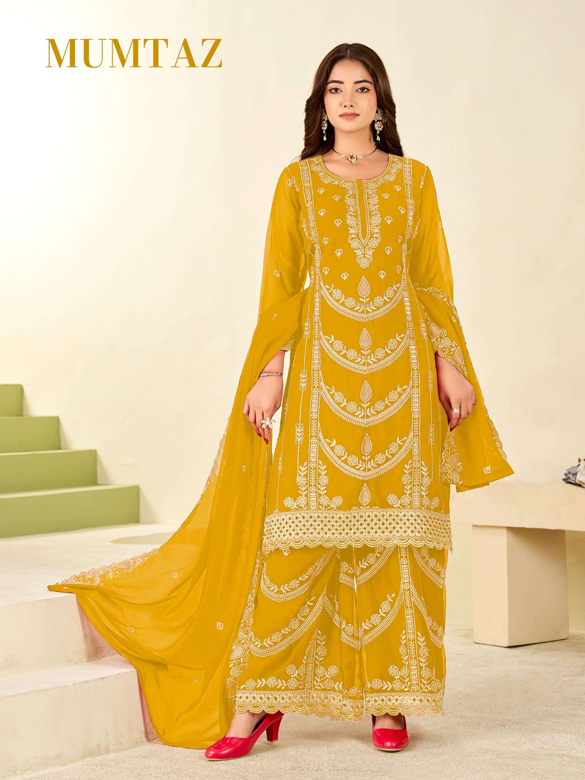 Mukesh Mumtaz 1001–1006 Georgette Salwar Suit Set