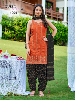 Mukesh Queen Patiyala Vol 2 Vertican Dress Material