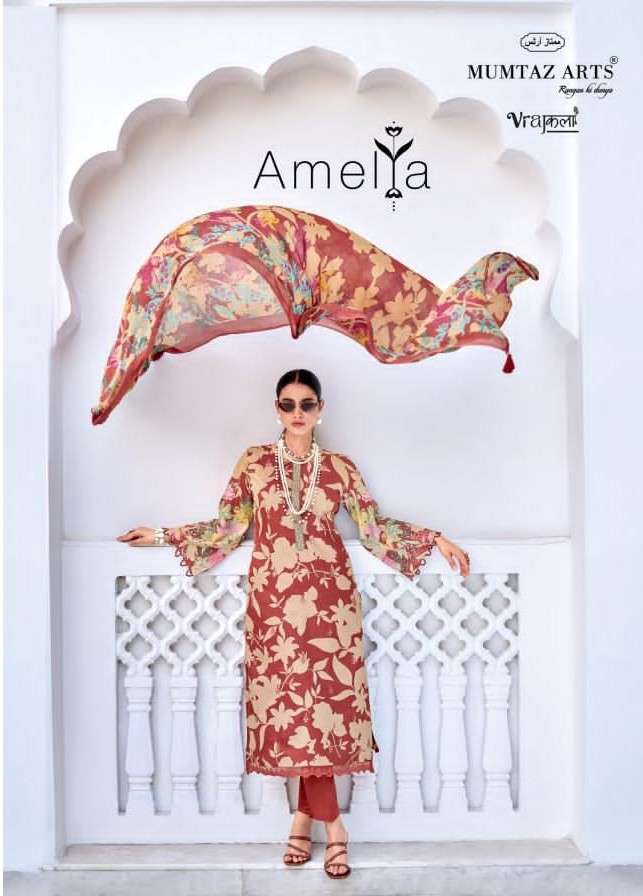 Mumtaz Amelia Viscose Dress Material