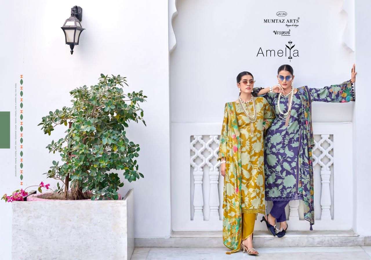 Mumtaz Amelia Viscose Dress Material