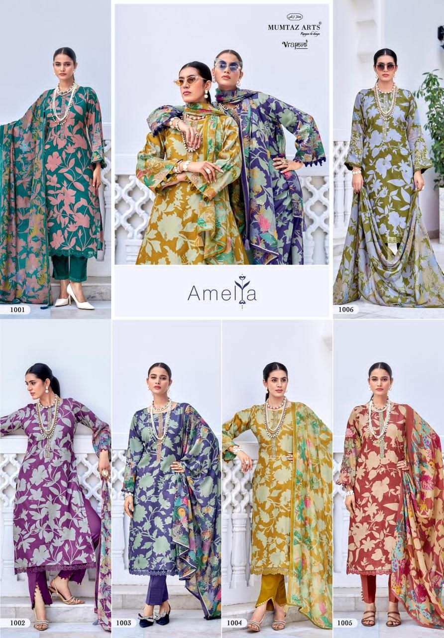 Mumtaz Amelia Viscose Dress Material