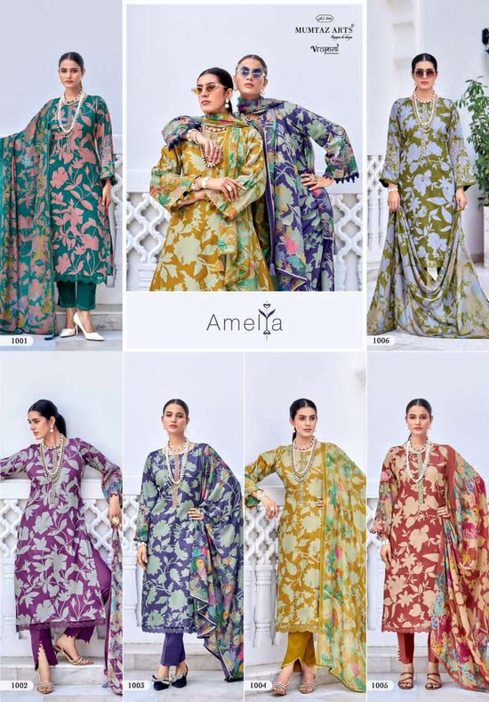 Mumtaz Amelia Viscose Dress Material
