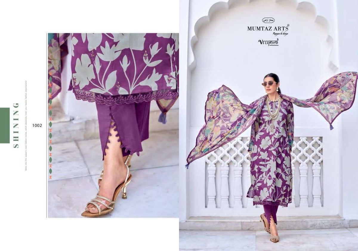 Mumtaz Amelia Viscose Dress Material
